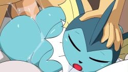 1boy 1girls anal anal_sex animated anthro ass big_ass big_breasts big_butt breasts bubble_ass bubble_butt cum cum_in_ass cum_on_butt cute ero_eeveelutions_(zaviel) female female_penetrated furry human humanoid_penis large_ass male mp4 penis pokémon_(species) pokemon pokemon_(species) pokephilia sex shorter_than_30_seconds sleep_molestation sleeping somnophilia sound submissive_female tagme tail vaporeon video voice_acted zaviel