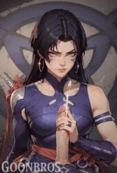 1boy1girl age_difference ahe_gao ai_generated assassin beautiful big_breasts big_penis breeding bukkake clothed_sex cowgirl cowgirl_position creampied cum cum_in_pussy cum_inside cum_on_face facial female fetish goonbros half-dressed half_naked impregnation long_penis male marvel ninja older_male pov psylocke psylocke_(marvel_rivals) semen sex tongue_out vengeance_psylocke younger_female