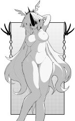 noelle holiday from deltarune by v-olk