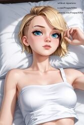 ai ai_assisted ai_generated female gwen_stacy marvel overwatch spider-gwen topwear