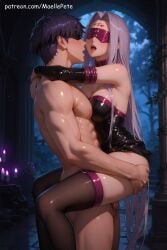 ai_generated anime beautiful beauty blush breasts carrying carrying_partner cleavage cute eyes fate/stay_night fate_(series) female flat_belly forest fucking girl girly hero high_quality high_resolution highres human lifting long_hair love maellepetite male medium_breasts medusa_(fate) naked nsfw nude nude_female nudity oil oiled oiled_body oiled_skin penetration penis_in_pussy petite petite_body petite_female pose rider ruins sex shiny_skin skinny slim slim_waist small_breasts stand_and_carry_position straight teenage_girl uncensored woods young