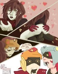 anal_sex android draco_(brawl_stars) emo gay_sex green_eyes lawrie_(brawl_stars) male red_hair