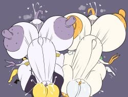 ass_bigger_than_head breasts_bigger_than_head cum cum_inside deep_penetration dumptruck_ass excessive_cum female huge_nipples hyper_ass hyper_breasts hyper_penetration hyper_penis hyper_stomach_bulge nude paizuri penetration penis pheromosa pichu pokemon pokephilia ralts sex size_difference small_dom_big_sub smaller_male stomach_bulge stomach_bulge_paizuri tasteofchoklit younger_male