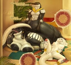 2022 abs age_difference anthro areola ass big_areola big_ass big_breasts big_butt black_areola black_body black_hair black_scales bodily_fluids body_hair breasts crocodile crocodilian cuckquean cum cum_from_vagina cum_in_vagina cum_inside cum_request cutaway dematraxus dialogue egyptian english_description english_text explicitly_stated_consent fat female flower_tattoo genital_fluids gold_(metal) gold_jewelry group hair hand_on_ass hand_on_butt happy happy_sex happy_trail huge_areola huge_ass huge_breasts huge_butt husband_and_wife impregnation impregnation_request inbreeding incest_(lore) insemination_request inside jewelry larger_female looking_pleasured lying male male/female maranwe-shai married_couple medium_breasts mother mother_and_child mother_and_son muscular muscular/overweight muscular_anthro muscular_male neck_rolls nipples nude nude_anthro nude_female nude_male obese obese_anthro obese_female older_female older_female_younger_male older_penetrated on_back on_front open_mouth open_smile overweight overweight_anthro overweight_female ovum parent_(lore) parent_and_child_(lore) parent_and_son_(lore) penetration pillar pillow pink_areola plant pubes pussy reptile rug scales scalie sepiaflux sex shepsit size_difference smaller_male smile son_(lore) sperm_cell spread_legs spreading story story_at_source story_in_description tail teeth text trio vaginal_fluids vaginal_penetration white_body white_hair white_scales younger_male