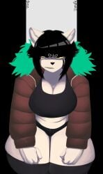 big_ass big_breasts big_butt big_thighs big_titties black_hair cat_ears cat_tail catgirl clothing curvaceous curvaceous_female curvaceous_figure curvy curvy_figure curvy_hips female female_focus female_only furry furry_female furry_only looking_at_viewer orca_limon original original_character short_hair