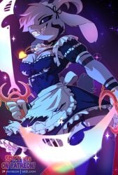 1female 1girl 1girls 2025 2025s absurd_res absurdres anthro anthro_female anthrofied asriel asriel_dreemurr asriel_dreemurr_(god_form) biped black_eyes black_sclera bovid bovine breasts caprine clenched_teeth clothed clothed_anthro clothed_female clothing colored colorful crossgender digital_art digital_drawing digital_drawing_(artwork) digital_media digital_media_(artwork) digital_painting digital_painting_(artwork) dress female female_anthro female_asriel female_focus female_only fur furry furry_female genderswap genderswap_(mtf) glowing_eyes goat goat_ears goat_girl goat_horns goat_humanoid goat_tail gradient_background hair hi_res holding_melee_weapon holding_object holding_sword horn legwear maid maid_outfit maid_uniform mammal medium_breasts melee_weapon mtf_crossgender pupils rule_63 skeleion smile smiling smiling_at_viewer solo solo_female solo_focus standing sword tail teeth thick_thighs thigh_highs thighhighs thighs toby_fox torn_thigh_highs torn_thighhighs undertale undertale_(series) video_games weapon white_body white_ears white_eyes white_fur white_hair white_pupils white_tail wide_hips