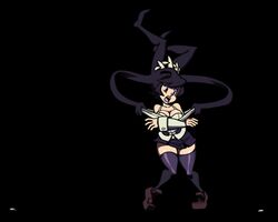 animated filia_(skullgirls) forced pull samson_(skullgirls) skullgirls