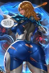 1girls 2d ass blonde_hair blue_eyes breasts bubble_ass bursting_butt cameltoe clueless dat_ass dialogue english_text enmanuelart20 fantastic_four female female_focus female_only inconvenient_ass invisible_woman invisible_woman_(marvel_rivals) large_ass large_breasts light-skinned_female light_skin looking_at_viewer looking_back marvel marvel_rivals midmatch oblivious pantylines pawg solo sue_richards sue_storm superheroine talking_to_viewer text thighs torn_clothes torn_clothing undersized_clothes