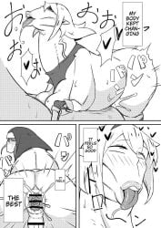 2futas :>= after_transformation ahegao anal anal_sex anus back_view backsack balls big_ass big_balls big_breasts big_lips big_penis blush bodily_fluids censor_bar censored closed_eyes comic comic_page corruption cum cum_in_ass cum_inside cumming dorse drooling elf elf_ears elf_girl english english_text english_translation eyes_rolling_back from_behind futa_on_futa futa_only greyscale implied_transformation large_ass large_breasts large_penis large_testicles legwear lips long_hair looking_pleasured manga manga_page mating mind_break monochrome mount mounted mounting nikujuu_uc nun nun_hat orgasm original original_character pointless_censoring pussy queen's_stallion ripped_clothing saliva saliva_drip sequence text text_box thick_thighs tongue tongue_out transformation transformation_through_sex translated vagina veiny_neck