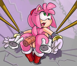 2013 amy_rose anal anal_sex anthro anus ass bondage bound captured cm_august disembodied_hand disembodied_penis faceless_male female green_eyes hair hedgehog male nude penetration penis pink_hair pussy sega sex sex_slave sonic_(series)