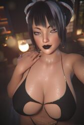 2xp_studios 3d big_breasts breasts juri_han large_breasts pizz3d selfie street_fighter street_fighter_6