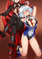 arlecchino (genshin impact) from genshin impact by hadant