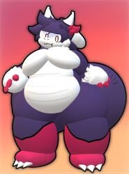 anthro anthro_only ayax_(ayaxstudio) big_ass bubble_butt furry huge_ass hyper_ass moobs tagme thick_thighs vuppervapurvehm wide_hips