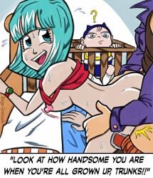 bulma_briefs dragon_ball dragon_ball_z future_trunks incest mother_and_son rage_grenade trunks_briefs