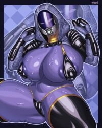 big_breasts howardk huge_breasts mass_effect quarian tali'zorah_nar_rayya