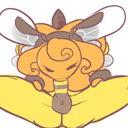 1boy 1girls 69 antennae anthro arthropod balls bee blowjob fellatio female insects male oral oral_sex sex stinger tagme