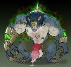 5_fingers absurd_res animal_genitalia animal_penis anthro arcane arcane_warwick balls big_muscles big_penis biped canid canine canine_genitalia canine_penis claws countershade_fur countershade_torso countershading erection fingers fur genitals hi_res huge_cock huge_muscles hyper hyper_muscles knot league_of_legends male male_only mammal muscular muscular_anthro muscular_male mythological_canine mythological_creature mythology narram penis riot_games solo solo_male tencent tongue tongue_out vander vein veiny_muscles veiny_penis warwick werecanid werecanine werecreature werewolf