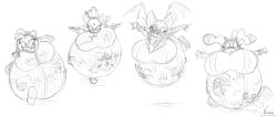 4girls amy_rose belly big_belly big_breasts blaze_the_cat breasts cream_the_rabbit digestion face_imprint female_pred hand_imprints huge_breasts massive_breasts multiple_prey natsumemetalsonic rouge_the_bat sega sketch sonic_(series) sonic_the_hedgehog_(series) unwilling_prey vore vore_belly