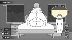 1futa 1girls animated aplovestudio audible_creampie audible_ejaculation bedroom behind_view cucked_by_futa cuckold cuckold_pov cum cum_in_pussy cum_in_uterus cum_inside dickgirl ejaculation erection female futa_on_female futa_sans_pussy futanari gameplay huge_ass huge_balls huge_breasts huge_cock mating_press monochrome orgasm pixel_art pumping_cum sex sound tagme twitching_balls user_interface vaginal_penetration video wife's_bedroom x-ray