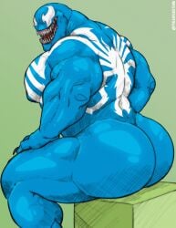 bara big_ass dat_ass huge_ass male_only marvel muscular_arms muscular_male muscular_thighs nude solo solo_male thick_ass tylerfurstark tylerstark venom_(marvel)