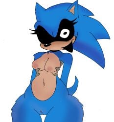 anthro breasts eulipotyphlan fan_character female genesis.apk_(lunarzeclipse) genitals hedgehog hi_res mammal pussy sega solo sonic_the_hedgehog_(series) sunkers