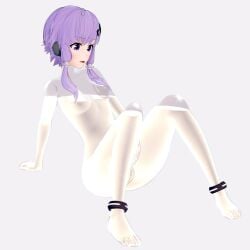 breasts cum_in_container glass_body highhijiki see-through_body simple_background transformation transparent_body yuzuki_yukari