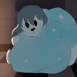 adawndraws animated big_breasts boobjob clothed covered_nipples fat ghost ghost_girl paizuri paizuri_under_clothes pov sound sound_edit spooky spooky's_house_of_jump_scares spooky_(shojs) tagme video