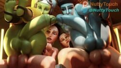 3d 3d_animation 4futas 5_toes aayla_secura airress3d_(3d-modeller) alien alien/human alien_futanari alien_girl anal anal_sex animated animated_image ass athletic athletic_futanari balls balls_deep balls_touching ballsack barefoot big_balls big_cock big_penis blender blue_skin bo-katan_kryze bouncing_ass bouncing_balls breasts clone_wars clothed_sex clothing cock-tail deep_penetration dickgirl erect_penis erection feet fist_bump flaccid flaccid_while_penetrated foot_fetish footwear foursome futa_balls futa_cock futa_on_futa futa_only futa_with_futa futanari glans green_skin group_sex hera_syndulla huge_balls huge_cock human human_penetrating hung_bottom hung_futanari hyper_cock hyper_penis intersex interspecies legs_together legs_up lekku light-skinned_futanari long_cock long_penis moaning nuttytouch padme_amidala partially_clothed penis penis_tip reverse_suspended_congress sex short_playtime shorter_than_30_seconds sitting sitting_on_lap sitting_on_penis sitting_on_person soles star_wars testicles the_clone_wars:_season_seven toeless_legwear toes twi'lek