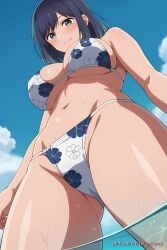 ai_generated aichat akane_kurokawa bikini candid cute ecchi female girl oshi_no_ko pinku pinku.ai pinkuai sexy wallpaper