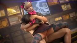 3d alternate_costume anal anal_sex animated ass black_cat_d.va d.va erection female fpsblyck goth goth_girl gothic_lolita king's_row_(map) lolita_fashion male no_panties no_sound overwatch overwatch_2 penis reverse_cowgirl_position sex straight thighhighs video