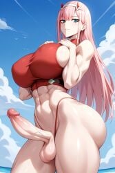 zero two (darling in the franxx) from darling in the franxx