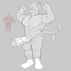 furry gay gay_furry male rubeus_j tagme thong yo-kai_watch yo-kai_watch_3