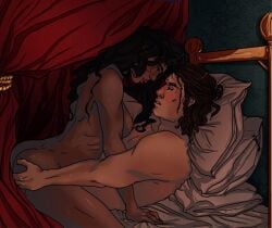 1girls 2d ass assassin's_creed:_liberation assassin's_creed_(series) assassin's_creed_iii aveline_de_grandpre black_women breasts connor_kenway female female_protagonist male native_american native_american_male nipples