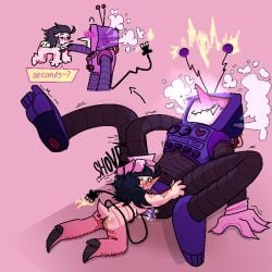 2boys clip_studio_paint_(medium) cliveisawesome223 cunnilingus deltarune deltarune_chapter_2 deltarune_chapter_3 digital_art digital_drawing_(artwork) digital_media_(artwork) eating_pussy english english_dialogue english_text female male male_only oral oral_sex pussy pussy_eating pussy_juice robot robot_boy self_upload shoving_face_in_pussy spamton_g_spamton speech_bubble tenna_(deltarune) text text_bubble transgender_male tv_head yaoi