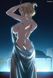 accurate_art_style ai_generated anime_coloring curvy female female_only mature mature_female milf mushoku_tensei mushoku_tensei:_isekai_ittara_honki_dasu pinup solo solo_female solo_focus stickyai