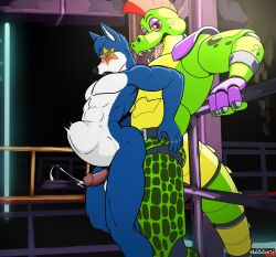 montgomery gator (fnaf) from five nights at freddy's by trooper036