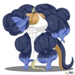 abs biceps big_breasts big_muscles breasts dragon extreme_muscles female gigantic_muscles hair horn huge_muscles hyper_muscles large_breasts large_muscles long_hair massive_muscles matl muscles muscular muscular_arms muscular_female muscular_legs muscular_thighs needs_larger_breasts pecs tail