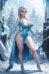 Elsa (Frozen) Rule 34 Image