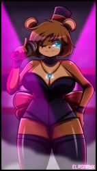 elronnyx female five_nights_at_freddy's five_nights_in_anime freddy_(fnaf) solo tagme thick_thighs