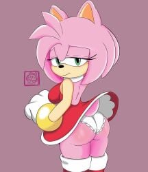 1girls amy_rose ass big_ass big_breasts big_butt boots breasts bubble_ass bubble_butt dress dress_lift eyelashes furry gatako_art green_eyes panties pink_fur seductive_look sega skirt skirt_lift sonic_(series) sonic_the_hedgehog_(series) thick_thighs thin_waist