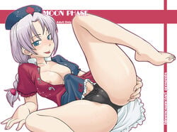 1futa areola_slip areolae barefoot black_panties blue_eyes braid breasts bulge cameltoe cleavage dickgirl drugs eirin_yagokoro erection erection_under_clothes erection_under_skirt feet futa_only futa_sans_balls futanari hat heart hinemosu hinemosu_notari intersex leg_lift leg_up legs long_hair naughty_face nipple_slip nipples open_clothes open_shirt panties pantyshot penis penis_bulge penis_under_clothes penis_under_skirt pill pussy shirt silver_hair skirt skirt_lift solo solo_futa spread_legs tenting thighs toenail_polish tongue touhou underwear upskirt white_hair