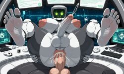 ai_generated anal anal_sex cum cum_in_ass feet futanari lise_project spelunky_2