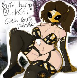 big_breasts bikini call_of_duty call_of_duty_modern_warfare_2_(2022) degradation dirty_talk masked_female