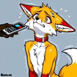 2d ai_generated anthro fox furry mind_control remote_control scp980