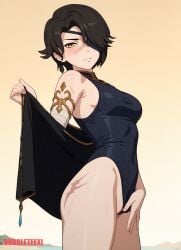 ai_assisted ai_generated anime_style cinder_fall rwby