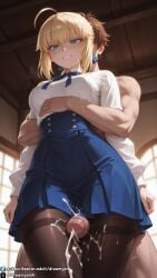 artoria pendragon from fate (series) by dreamyan ai