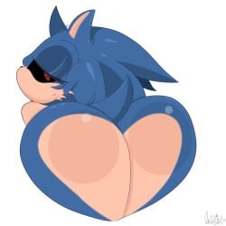 ass_focus big_ass female jxst_lxght looking_at_viewer sonic.exe sonic_(series)