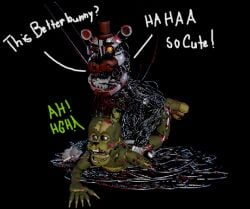 3d c4d cinema4d five_nights_at_freddy's freddy_fazbear's_pizzeria_simulator male/male molten_freddy molten_freddy_(fnaf) scraptrap scraptrap_(fnaf) sex tagme thrusting william_afton william_afton_(fnaf) wires