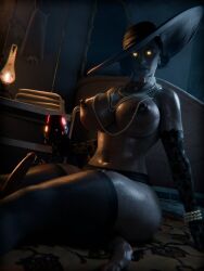 1boy 1girls 3d alcina_dimitrescu big_breasts bigger_female breasts butt_crush butt_crushing buttcrush facesitting female female_focus giantess glowing_eyes gray_skinned_female grey_skin grey_skinned_female height_difference larger_female light-skinned_male light_skin male mini_giantess resident_evil resident_evil_8:_village serpentorder shorter_male shorter_male/taller_female size_difference smaller_male video_game_character yellow_eyes