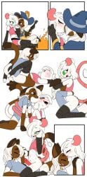 2anthro 2boys anal anal_sex blush brown_body brown_fur clothed_male clothed_sex clothing cowgirl_position femboy fire flatiron_position fur furry furry_femboy furry_male furry_only gay gay_sex green_eyes guard_position guitar interspecies kissing long_hair long_white_hair male male/male male_on_femboy male_only male_penetrating_male mouse mouse_boy mouse_ears mouse_femboy penis pink_clothing pink_penis rat rat_ears rat_tail reggie_(whygena) sitting_on_person sweat sweating tail taken_from_behind white_background white_body white_fur white_hair wholesome wholesome_sex whygena yaoi